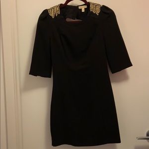 Detailed open back dress